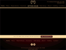 Tablet Screenshot of mythoshouse.com
